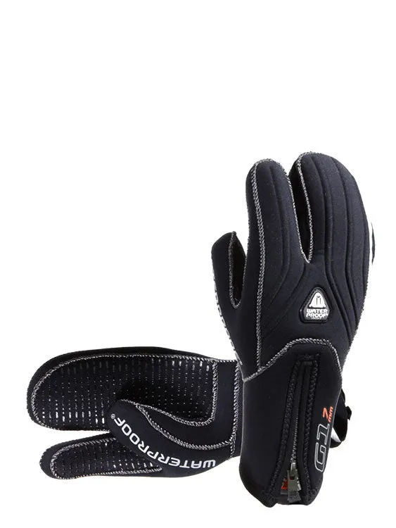 Waterproof G2 3-Finger Semidry 7mm Dive Gloves