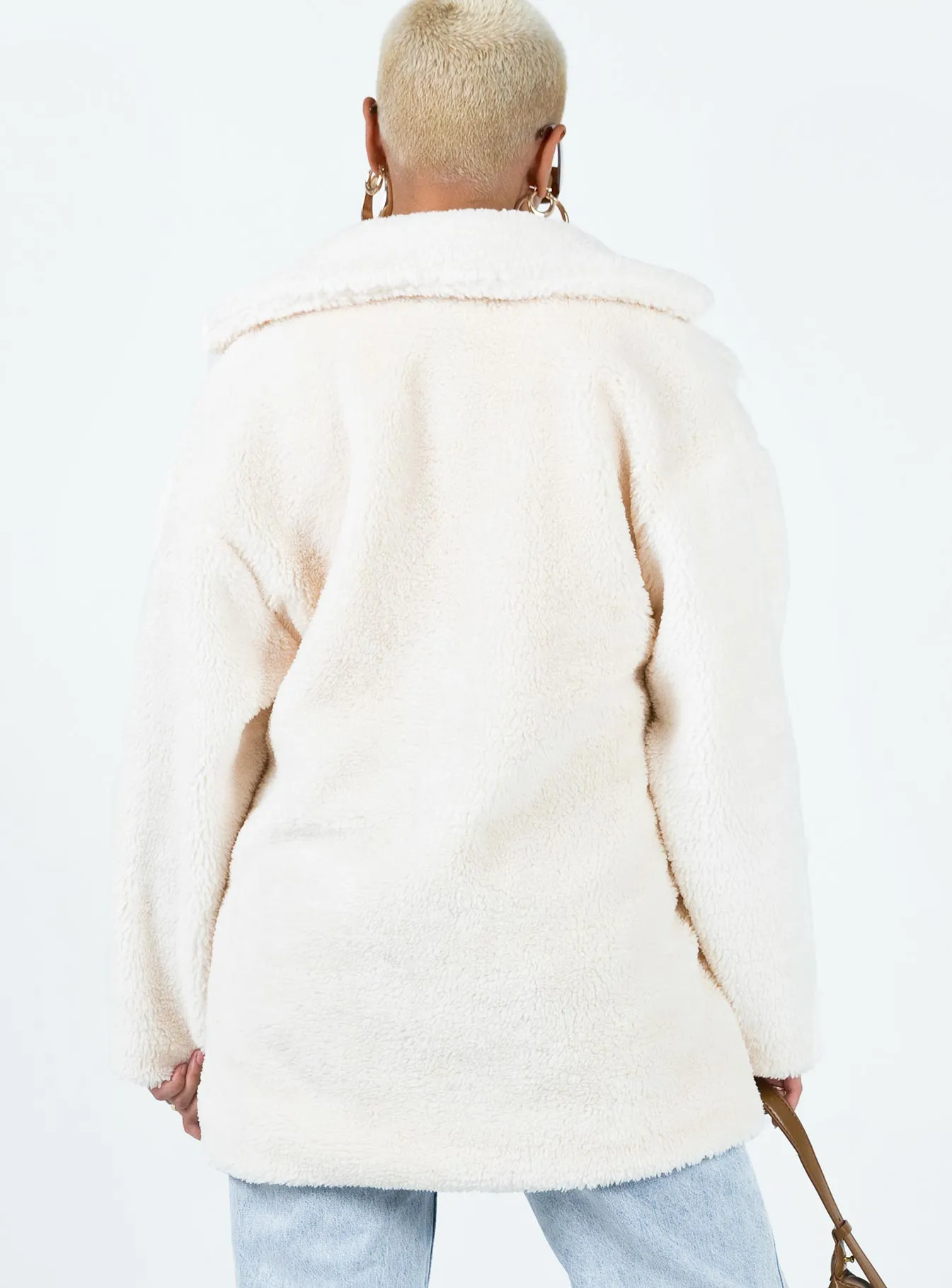 Wirilda Shearling Coat Cream