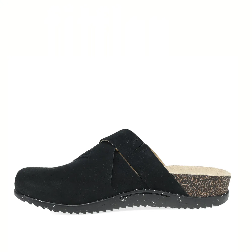 Women's Dansko Daniella Color: Black Suede Mule