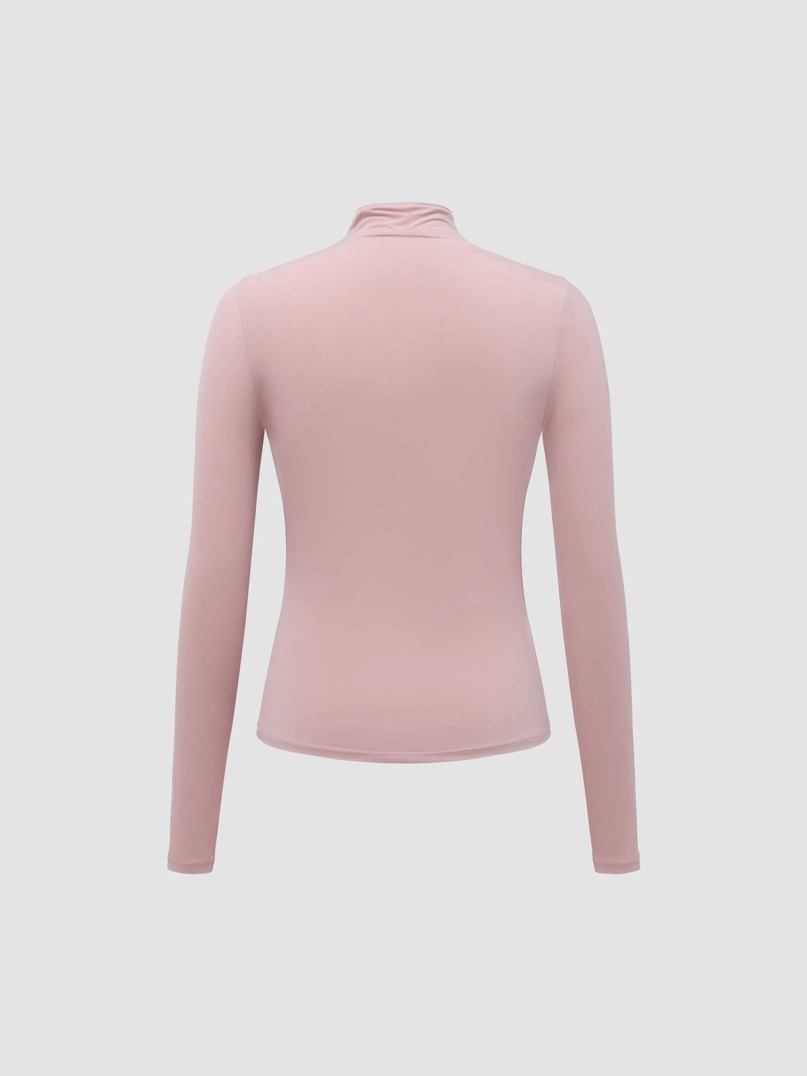 Women's Turtleneck Top Long Sleeve T-Shirt