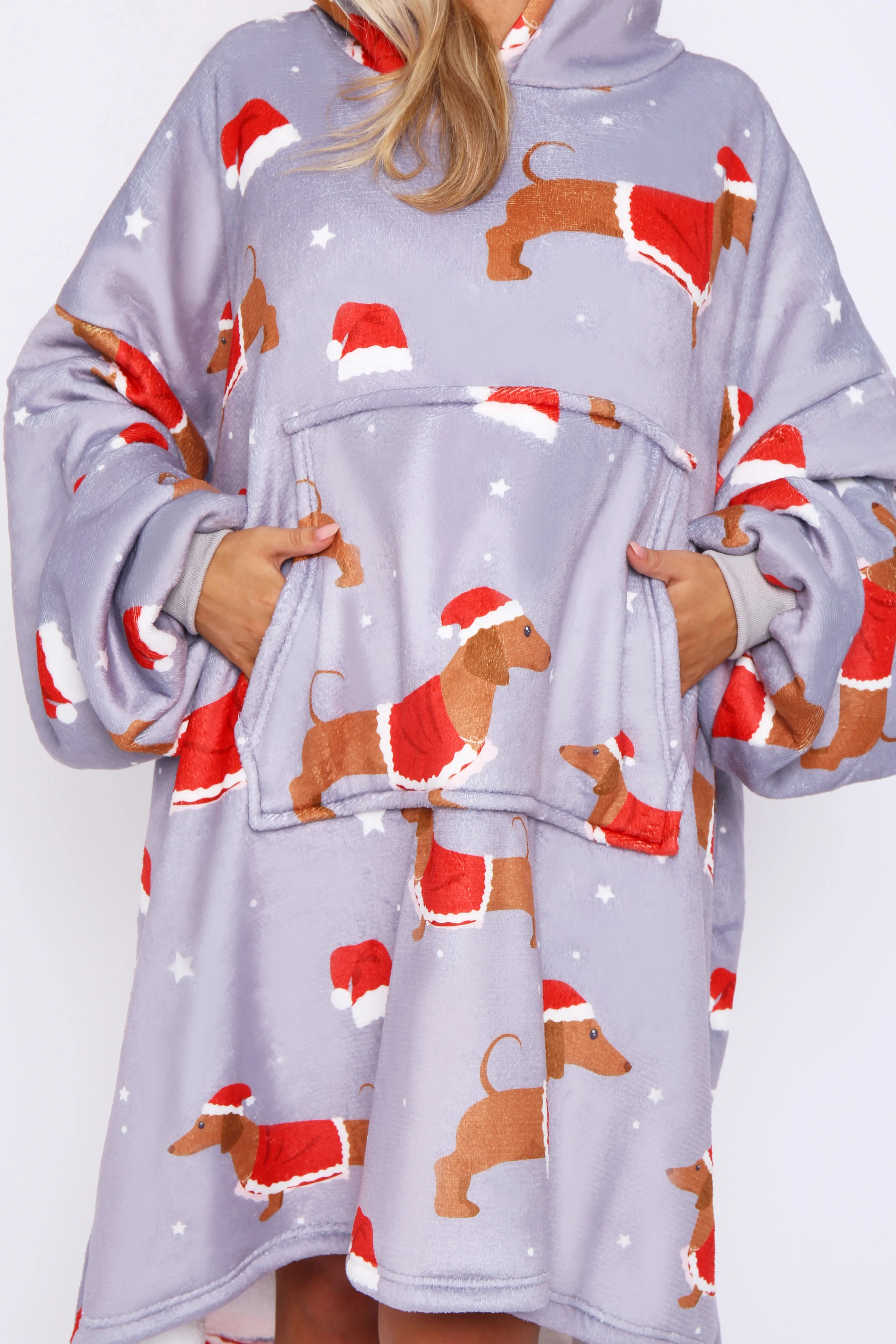 Xmas Santa Sausage Hoodie