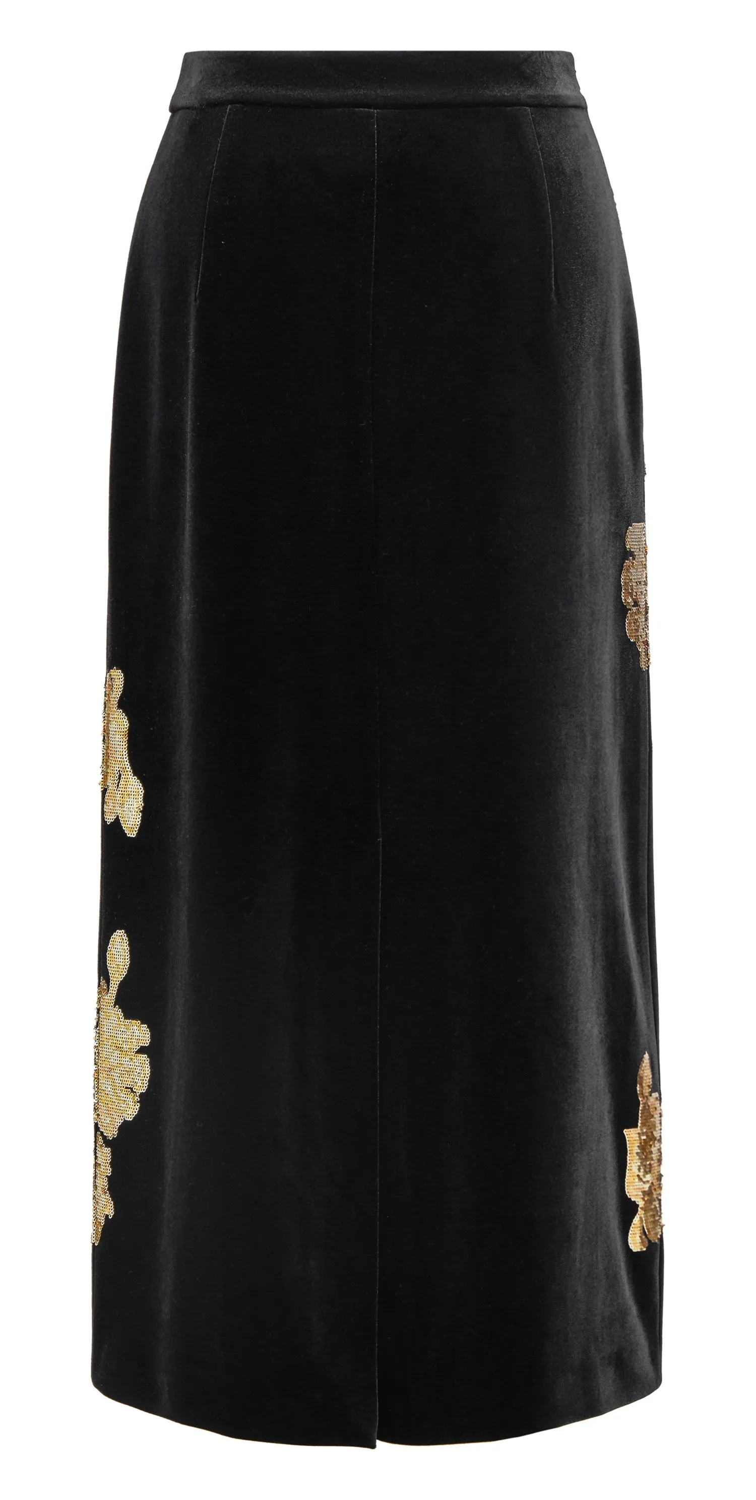 YAYING Velvet Embroidered Skirt