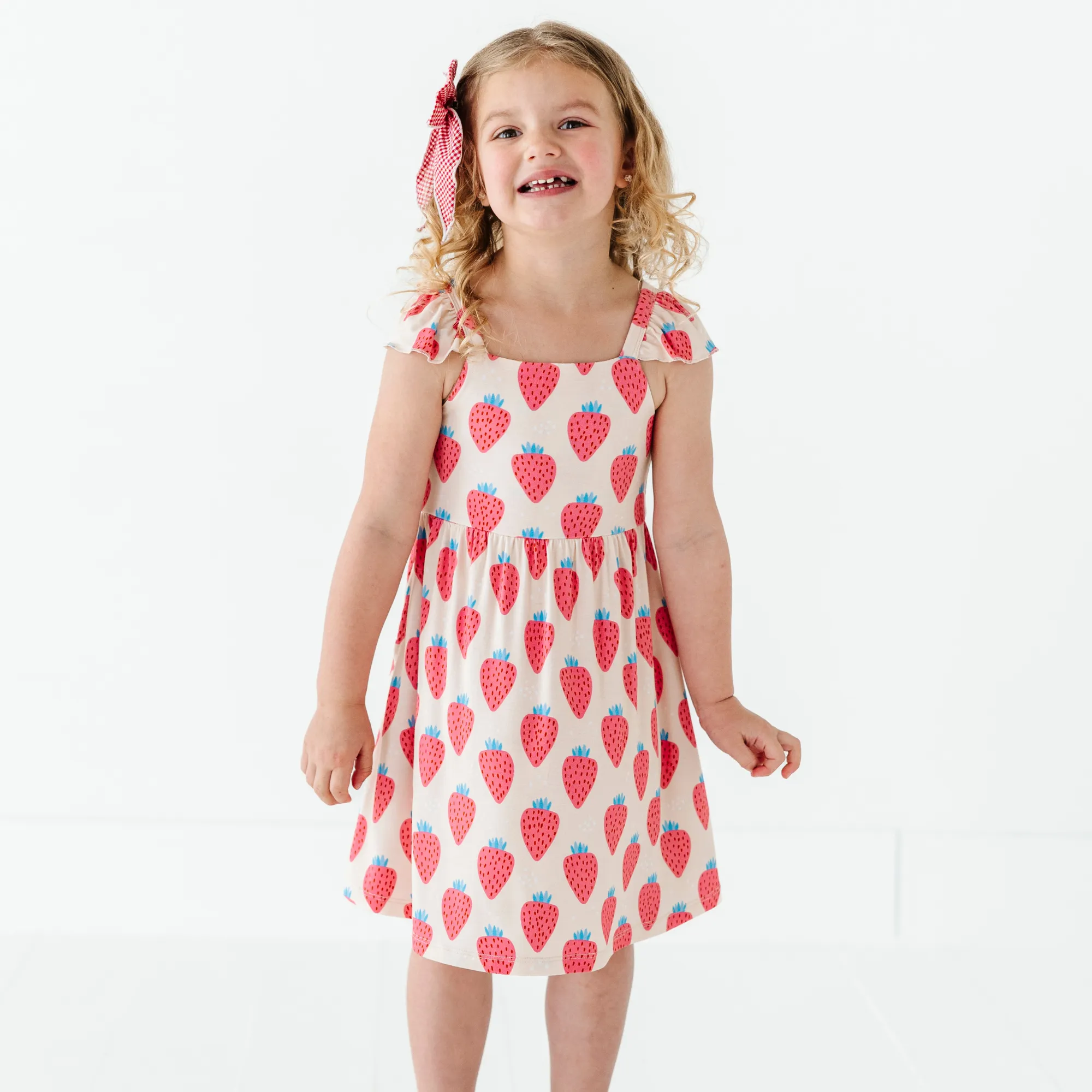 You're My Jam Strawberry Toddler/Girls Dress