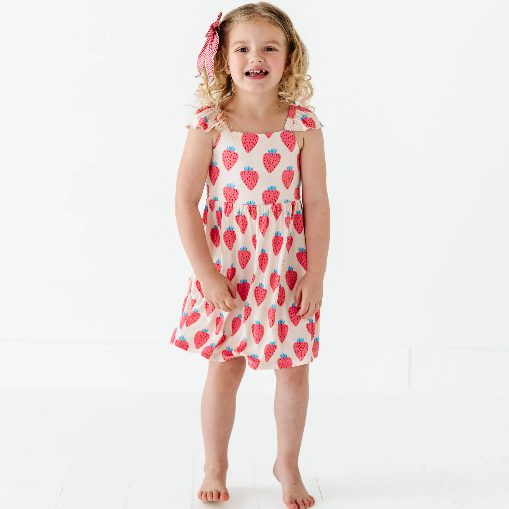 You're My Jam Strawberry Toddler/Girls Dress