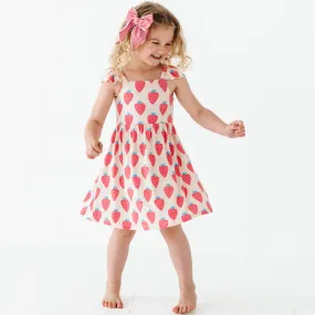 You're My Jam Strawberry Toddler/Girls Dress