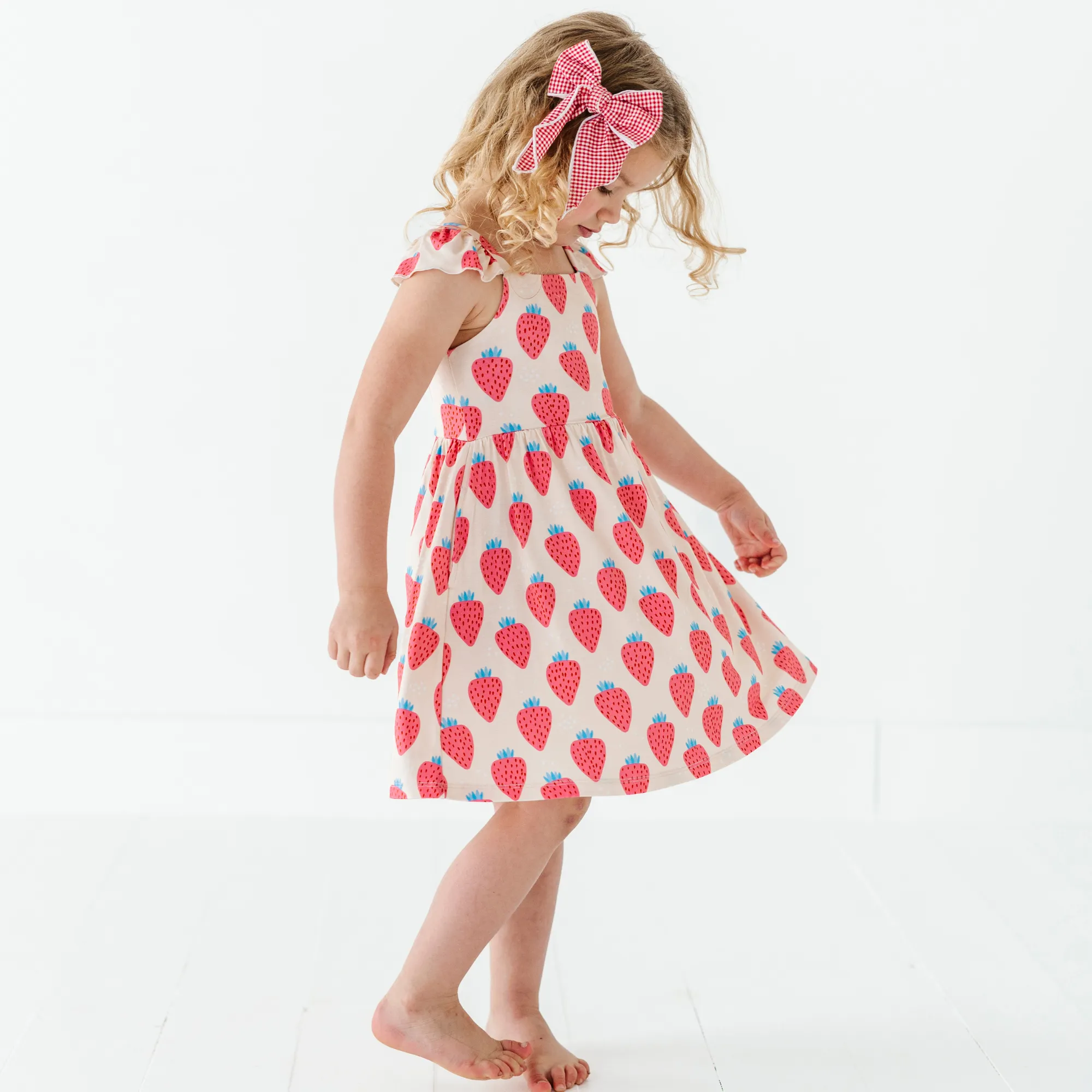 You're My Jam Strawberry Toddler/Girls Dress