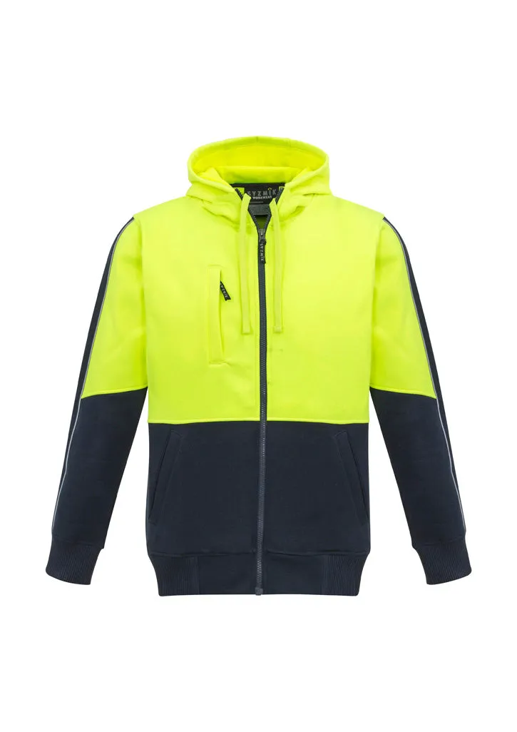 ZT485 Syzmik Unisex Hi Vis Full Zip Hoodie