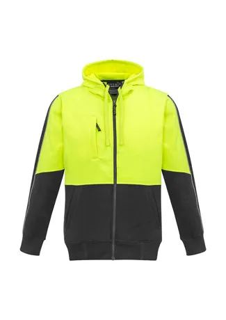 ZT485 Syzmik Unisex Hi Vis Full Zip Hoodie